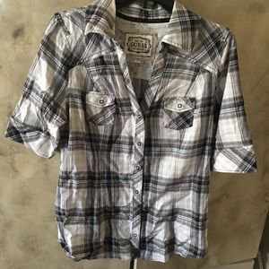 Women’s Guess Button Up Shirt